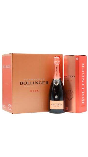 Bollinger - Rose Brut NV Champagne (Case Of Six)