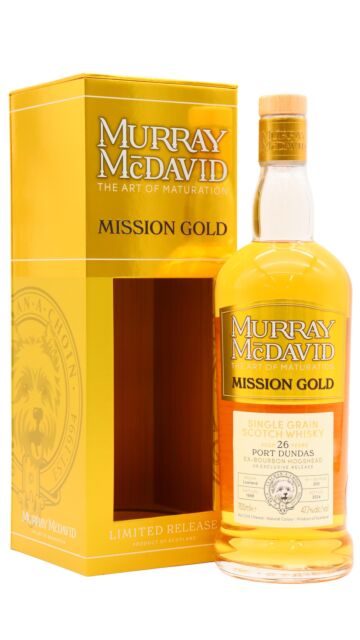 Port Dundas (silent) - Murray McDavid Mission Gold Series Single Cask #31795 1998 26 year old Whisky (UK Exclusive)