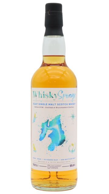 Bruichladdich - Whisky Sponge Edition No. 96 Single Cask 2005 19 year old Whisky