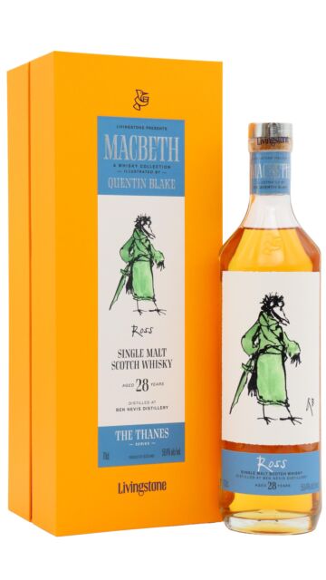 Ben Nevis - Macbeth Act Two - Thanes Series - Ross Single Malt Scotch 28 year old Whisky
