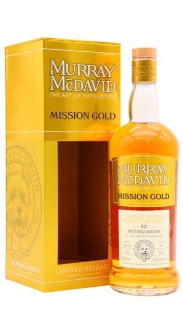 Invergordon - Murray McDavid Mission Gold Series Single Bourbon Cask 1972 50 year old Whisky