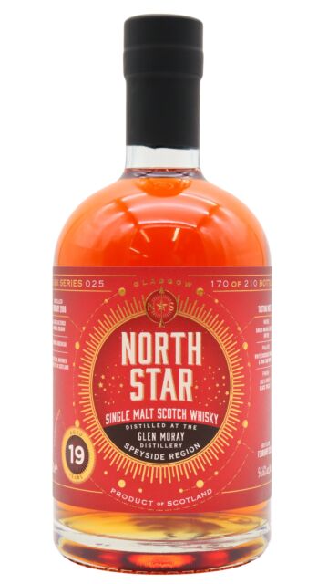 Glen Moray - North Star Single Cask 2006 19 year old Whisky