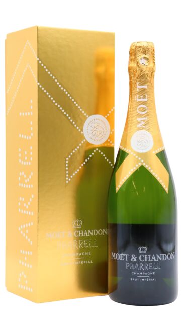 Moet & Chandon - Pharrell Williams Limited Edition - Imperial Gold - Imperial Brut NV Champagne