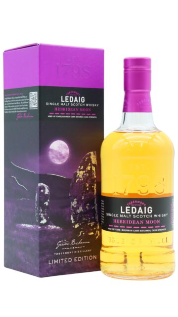 Ledaig - Hebridean Moon Cask Strength Single Malt Scotch 10 year old Whisky