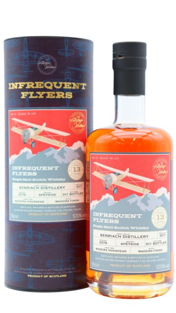 Benriach - Infrequent Flyers Single Madeira Wine Cask #2376 2011 13 year old Whisky