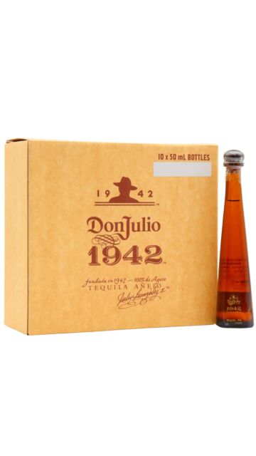 Don Julio - 1942 Small Batch Tequila Miniatures (10 x 5cl)