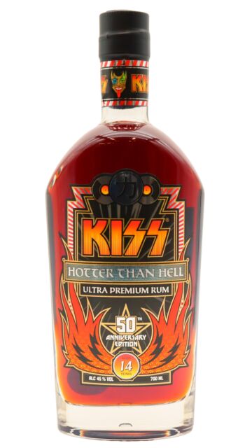 KISS - Hotter Than Hell 14 year old Rum