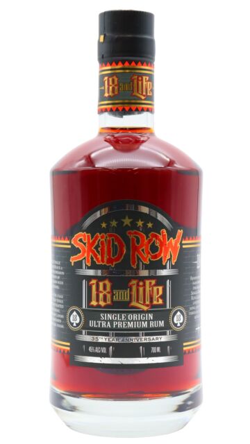 Skid Row - 18 & Life Single Origin Ultra Premium 18 year old Rum