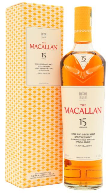 The Macallan - The Colour Collection Single Malt Scotch 15 year old Whisky