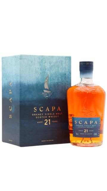 Scapa - Orkney Single Malt Scotch 21 year old Whisky