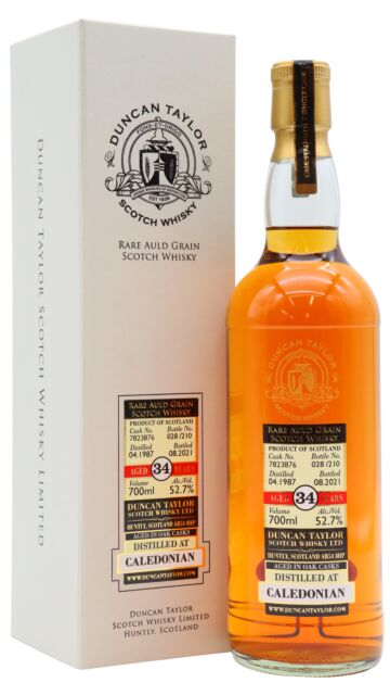 Caledonian (Silent) - Duncan Taylor Rare Auld Single Cask #7823876 1987 34 year old Whisky