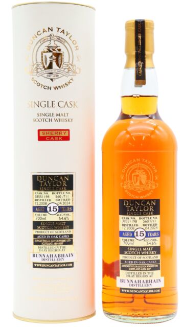 Bunnahabhain - Duncan Taylor Single Sherry Cask 2008 15 year old Whisky