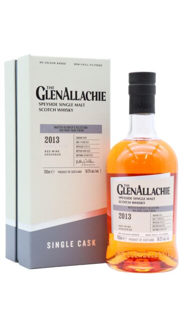 GlenAllachie - Single Red Wine Cask #9339 2013 11 year old Whisky