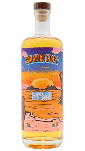 The Custom Spirit Co. - Caramel Coast Salted Caramel Rum Liqueur