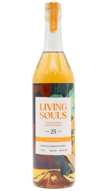 Dumbarton (silent) - Living Souls Single Grain 25 year old Whisky