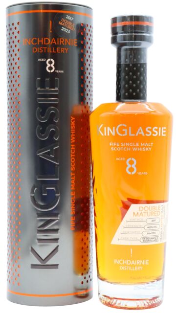 InchDairnie - Kinglassie Double Matured Single Malt Scotch 2017 8 year old Whisky