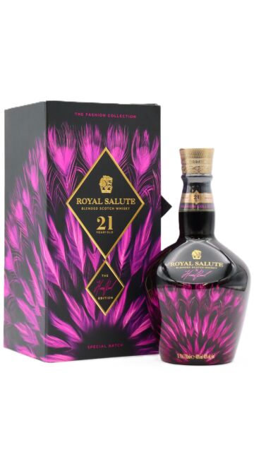 Royal Salute - Harris Reed Edition - Pink Flagon Blended Scotch 21 year old Whisky