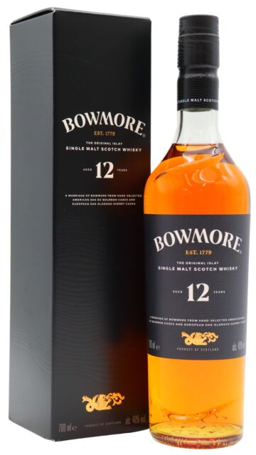 Bowmore - Islay Single Malt Scotch 12 year old Whisky