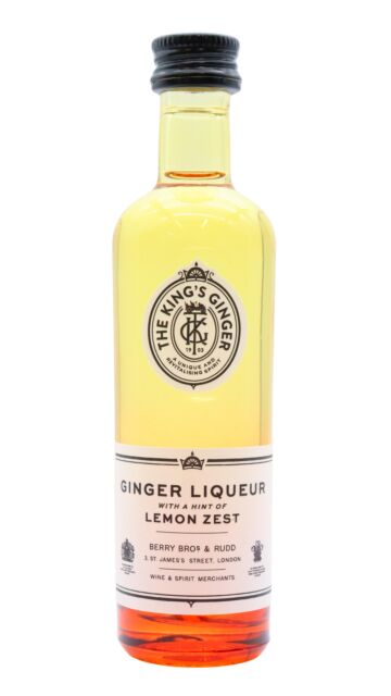 The King's Ginger - Lemon Zest Whisky Liqueur Miniature