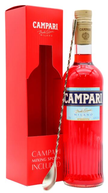Campari - Italian Bitter Mixing Spoon Gift Pack