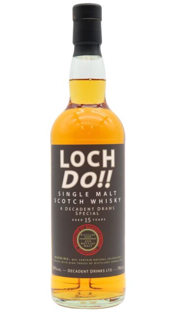 Mannochmore - Decadent Drams 'Loch Do Special' Single Malt Scotch 2009 15 year old Whisky