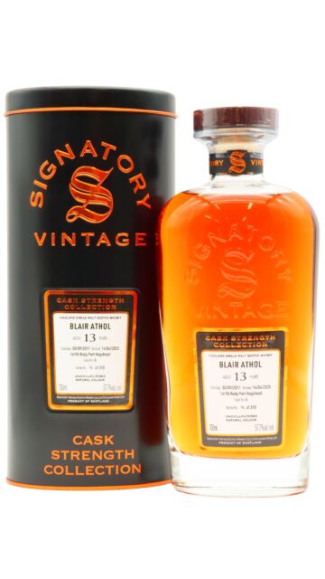Blair Athol - Signatory Vintage Cask Strength Collection Single Cask #6 2011 13 year old Whisky