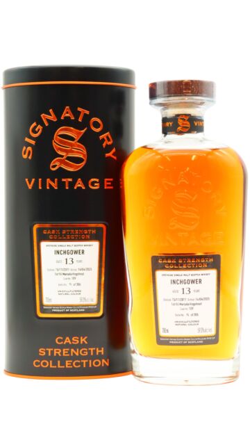Inchgower - Signatory Vintage Cask Strength Collection Single Cask #109 2011 13 year old Whisky