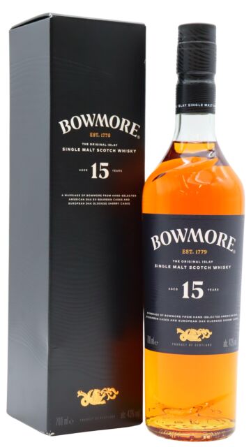 Bowmore - Islay Single Malt Scotch 15 year old Whisky