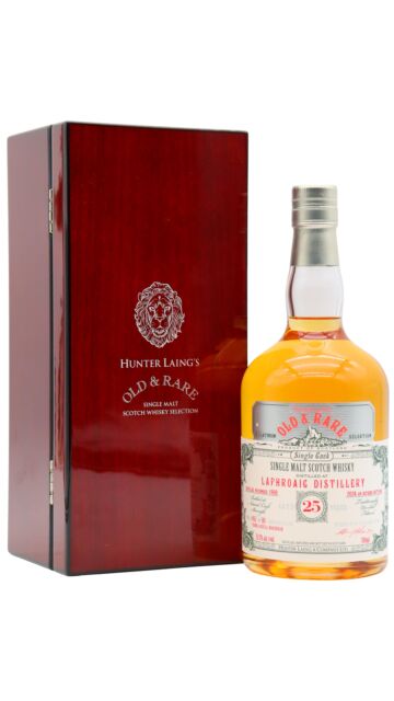 Laphroaig - Hunter Laing's Old & Rare Single Cask Single Malt Scotch 1998 25 year old Whisky