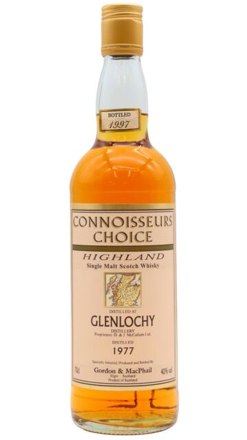Glenlochy (silent) - Connoisseurs Choice Single Malt Scotch 1977 20 year old Whisky