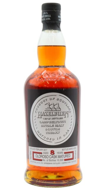 Hazelburn - Sherry Wood 2025 Edition Single Malt Scotch 2017 8 year old Whisky