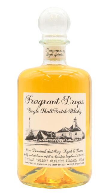 Benriach - Fragrant Drops Single Cask #700204 2007 17 year old Whisky