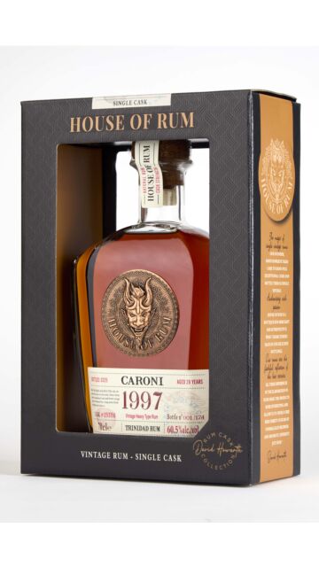 Caroni (Silent) - House Of Rum - Single Cask Trinidad 1997 28 year old Rum
