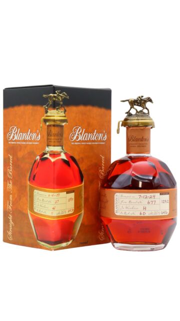 Blanton's - Straight From The Barrel - Letter "N" Single Barrel Bourbon Whiskey (Version #1)