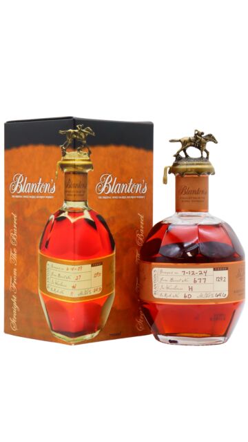 Blanton's - Straight From The Barrel - Letter "O" Single Barrel Bourbon Whiskey