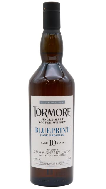 Tormore - Blueprint Cream Sherry Single Malt Scotch 10 year old Whisky