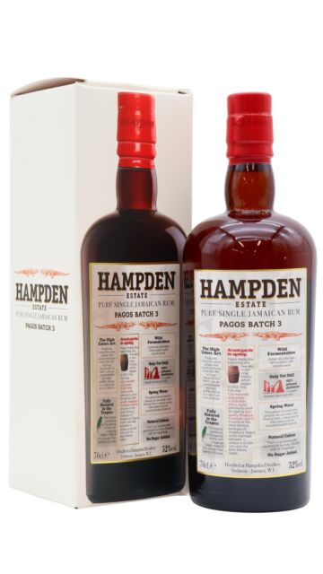 Hampden Estate - Pagos Batch 3 Pure Single Jamaican Rum