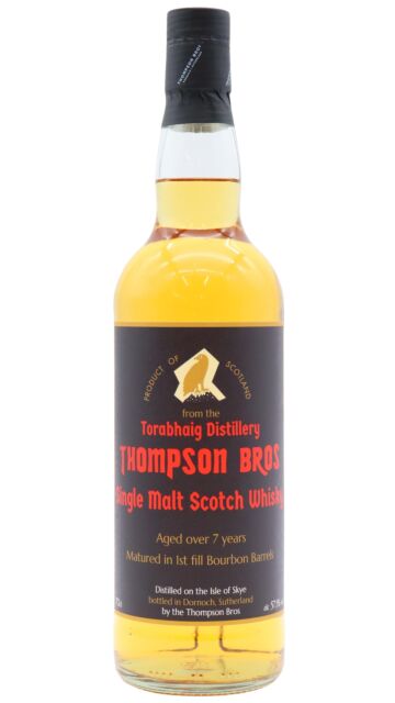 Torabhaig - Thompson Bros Single Malt Scotch 2018 7 year old Whisky