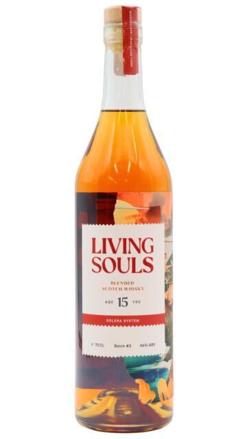 Living Souls - Batch #2 Sherry Cask Matured Blended Scotch 15 year old Whisky