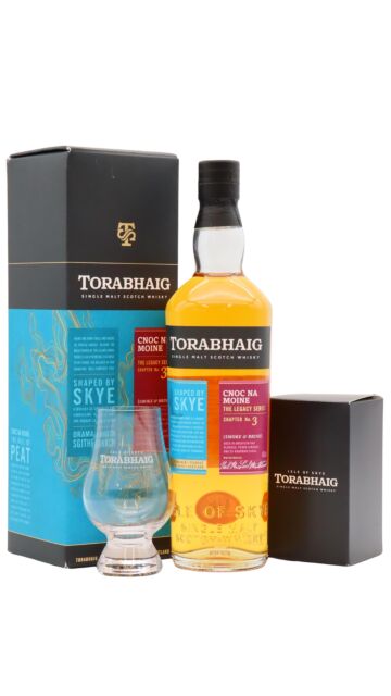 Torabhaig - The Legacy Series #3 - Cnoc Na Moine Single Malt Scotch Whisky (Includes Glencairn Glass)