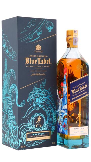 Johnnie Walker - Blue Label Malaysia 2019 Limited Edition Design Blended Scotch Whisky