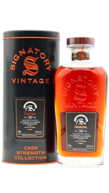 Tomintoul - Signatory Vintage Symington’s Choice Single Cask #6 1995 30 year old Whisky