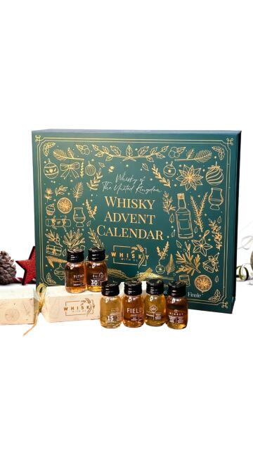 English, Irish, Welsh & Scotch Whisky - 2025 Edition 25 Day Advent Calendar