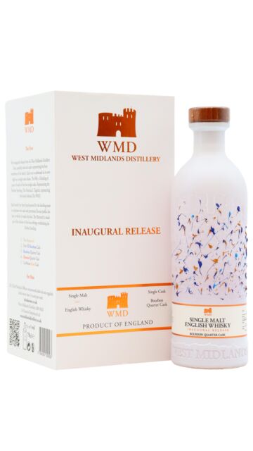 West Midlands Distillery - Inaugural Release - Bourbon Quarter Cask English Single Malt Whisky