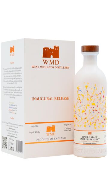 West Midlands Distillery - Inaugural Release - Caribbean Rum Cask English Single Malt Whisky