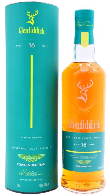 Glenfiddich - Aston Martin F1 Team Release No.1 Limited Edition Single Malt Scotch 16 year old Whisky