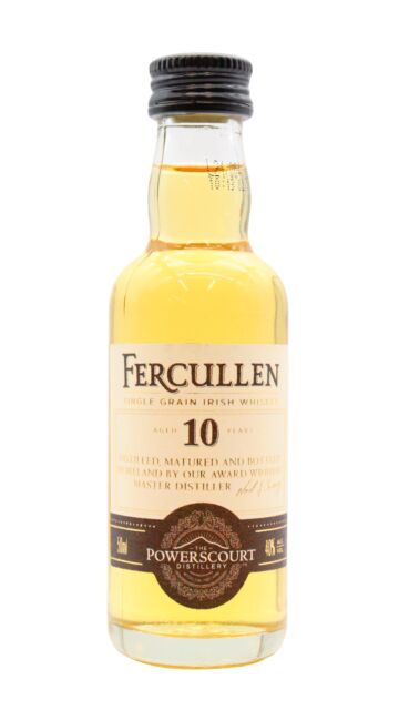 Fercullen - Single Grain Irish 10 year old Whiskey Miniature