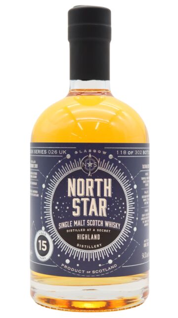 Undisclosed Highlands - North Star Single Cask 2009 15 year old Whisky