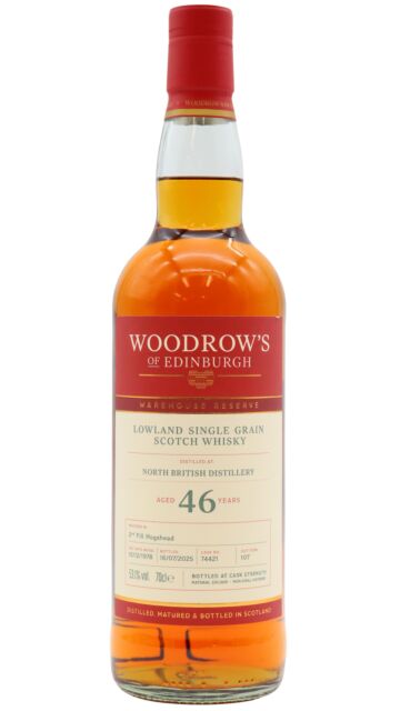North British - Woodrow's Of Edinburgh - Single Cask #74421 1978 46 year old Whisky