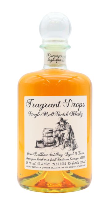 Balblair - Fragrant Drops Single Cask #3228 2012 12 year old Whisky
